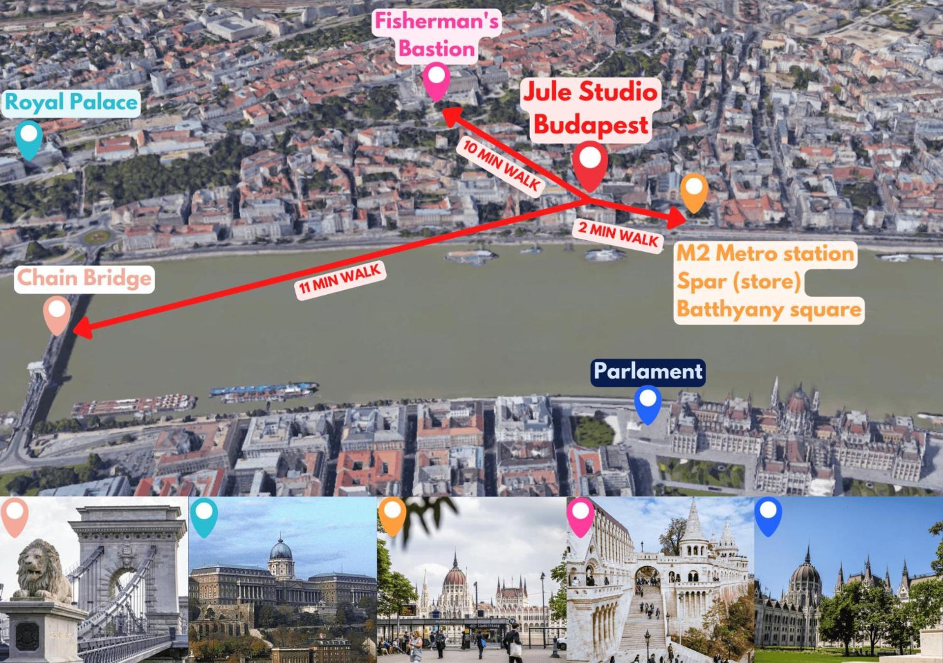 Jule Studio Budapest Eksteriør billede